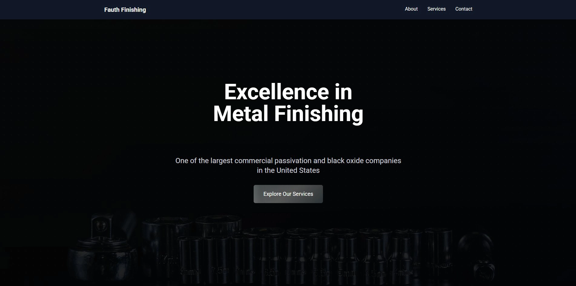 Fauth Finishing website