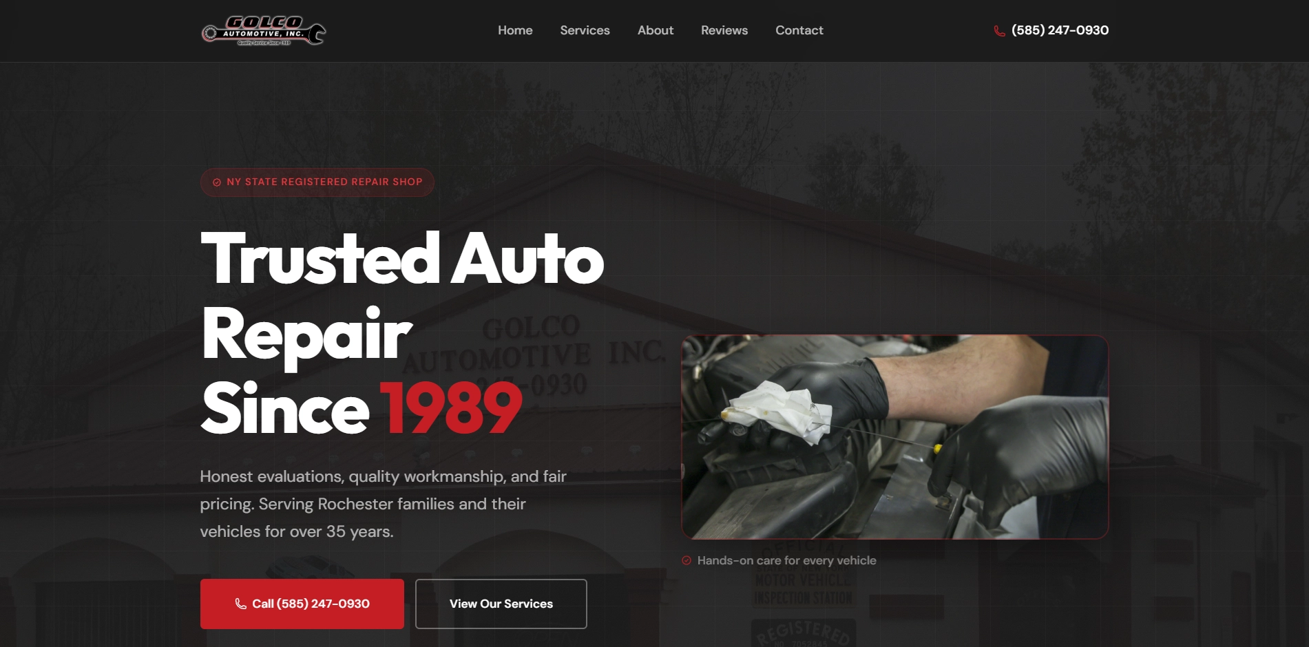 Golco Automotive website