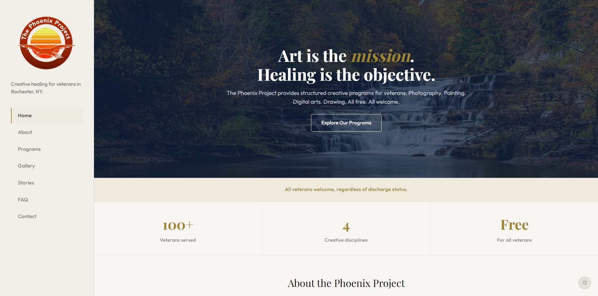 The Phoenix Project website